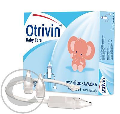 Otrivin Baby Care nosní odsávačka s jednorázovými násadami s absorbujícím filtrem
