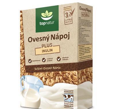 Ovesný nápoj PLUS prebiotika 350 g Topnatur, Ovesný, nápoj, PLUS, prebiotika, 350, g, Topnatur