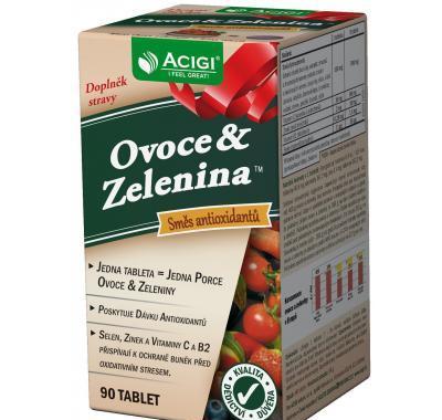 Ovoce a Zelenina Směs antioxidantů 90 tablet : VÝPRODEJ, Ovoce, Zelenina, Směs, antioxidantů, 90, tablet, :, VÝPRODEJ