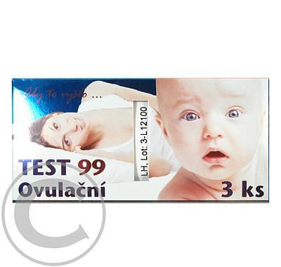 Ovulační test 99 3ks (Untraco)