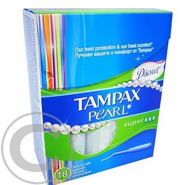 P&G Tampax Pearl Super 18 kusů, P&G, Tampax, Pearl, Super, 18, kusů