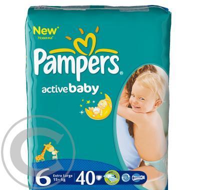 PAMPERS Activbaby Extra large (16  kg) 40ks
