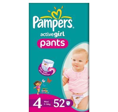 Pampers Active Pants Jumbo Maxi girl 52, Pampers, Active, Pants, Jumbo, Maxi, girl, 52