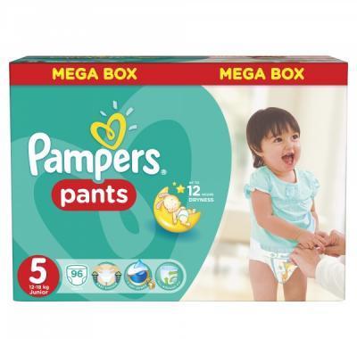 Pampers Kalhotkove plenky Mega Box velikost 5 (12-19 kg) 96 kusů