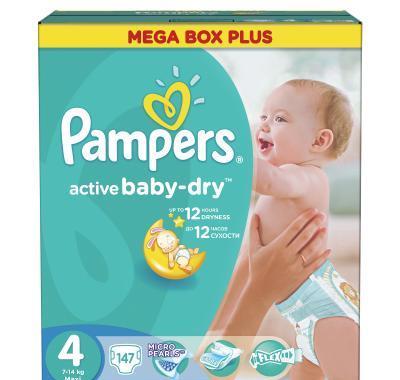 Pampers Mega pack Maxi plus 147 kusů, Pampers, Mega, pack, Maxi, plus, 147, kusů