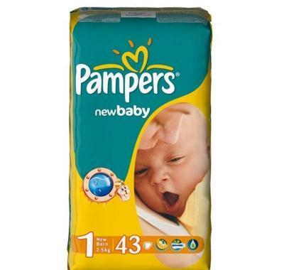 Pampers New baby 1 newborn 2 - 5 kg 43 kusů