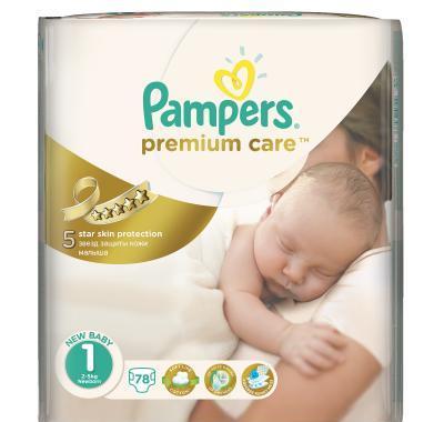 Pampers Premium Care 1 newborn 2 - 5 kg 78 kusů