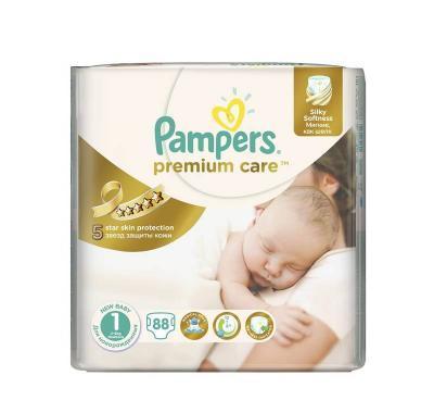 PAMPERS Premium Care Newborn 2-5 kg 88 ks