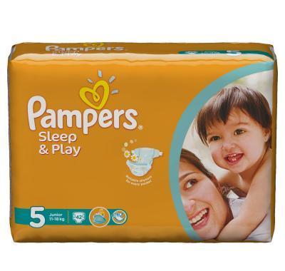 Pampers Sleep & Play 5 junior 11 - 18 kg 42 kusů, Pampers, Sleep, &, Play, 5, junior, 11, 18, kg, 42, kusů