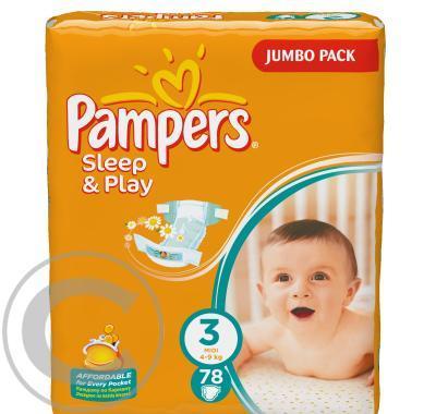 Pampers Sleep&Play Jumbo Midi 78, Pampers, Sleep&Play, Jumbo, Midi, 78