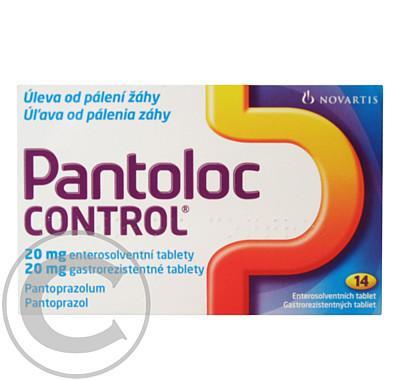 PANTOLOC CONTROL 20 MG  14X20MG Tablety