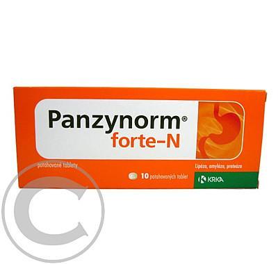 PANZYNORM FORTE-N  10 Potahované tablety, PANZYNORM, FORTE-N, 10, Potahované, tablety
