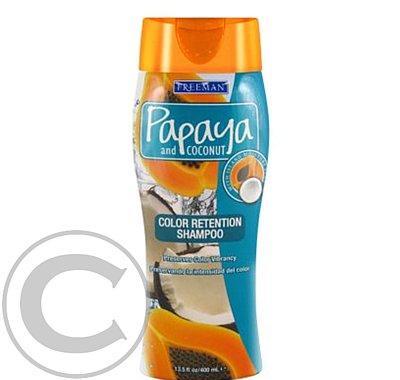 Papaya šampon na barvené vlasy/kokos