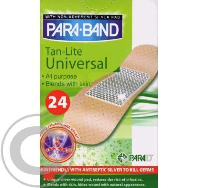 PARABAND stříbrná náplast jemná universal 24 ks, PARABAND, stříbrná, náplast, jemná, universal, 24, ks