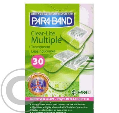 PARABAND stříbrná náplast průhledná 26 ks