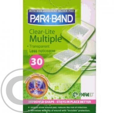 PARABAND stříbrná náplast průhledná 3 x 10 ks, PARABAND, stříbrná, náplast, průhledná, 3, x, 10, ks