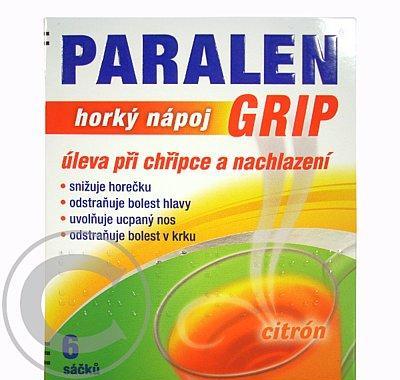 PARALEN GRIP HORKÝ NÁPOJ  6 Granule pro suspenzi, PARALEN, GRIP, HORKÝ, NÁPOJ, 6, Granule, suspenzi