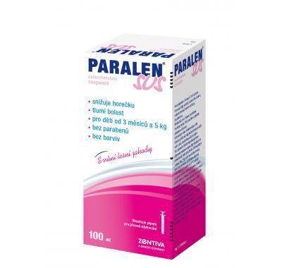 PARALEN SUS  1X100ML/2.4GM Suspenze