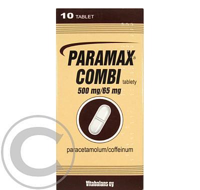 PARAMAX COMBI 500 MG/65 MG  10 Tablety, PARAMAX, COMBI, 500, MG/65, MG, 10, Tablety