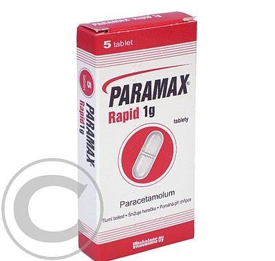 PARAMAX RAPID 1 G  5X1000MG Tablety
