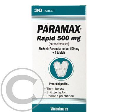 PARAMAX RAPID 500 MG  30X500MG Tablety
