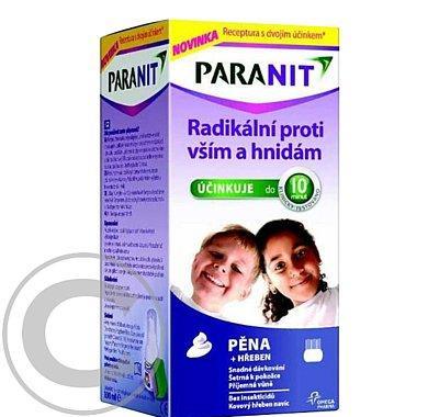 Paranit ošetřující pěna   hřeben 100ml, Paranit, ošetřující, pěna, , hřeben, 100ml