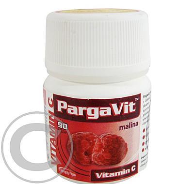 PargaVit Vitamin C malina tbl. 90, PargaVit, Vitamin, C, malina, tbl., 90