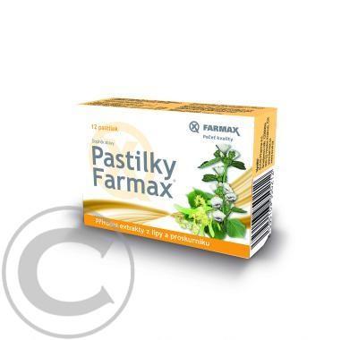 Pastilky Farmax - lípa proskurník 24 pastilek, Pastilky, Farmax, lípa, proskurník, 24, pastilek