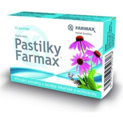 Pastilky Farmax - šalvěj echinacea 12 pastilek, Pastilky, Farmax, šalvěj, echinacea, 12, pastilek