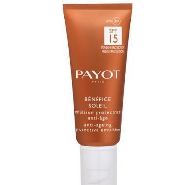 Payot Benefice Soleil Anti Ageing Face Emulsion SPF15  50ml Ochranné mléko na opalování