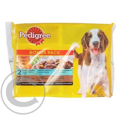 Pedigree kapsa Adult hovězí králik / tele krůta 2 2 x 100g