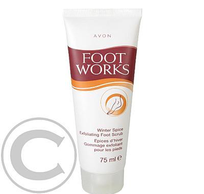 Peeling na nohy s vůní koření Foot Works (Winter Foot Scrub) 75 ml