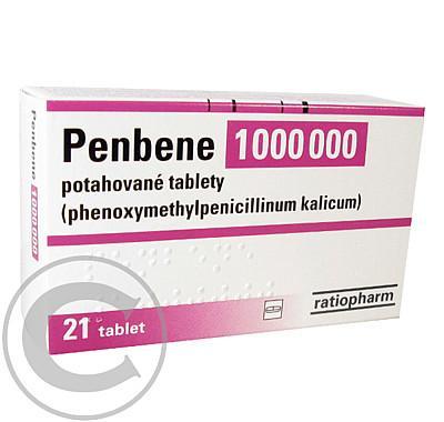 PENBENE 1 000 000  21X1MU Potahované tablety