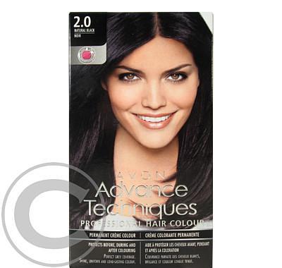 Permanentní krémová barva na vlasy - paleta černá (2.0 přírodní černá)