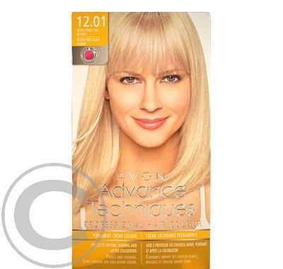 Permanentní krémová barva na vlasy - paleta éterická blond (12.01 velmi světlá platinová blond)