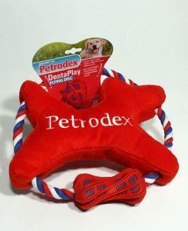 Petrodex hračka pes guma Denta Play FLYING DISC 27cm