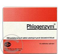 PHLOGENZYM  200 Potahované tablety, PHLOGENZYM, 200, Potahované, tablety