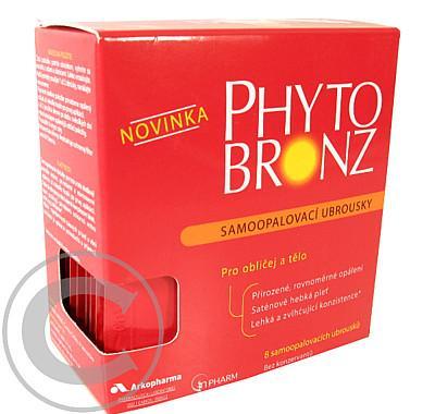 Phyto Bronz samoopalovací ubrousky 8ks, Phyto, Bronz, samoopalovací, ubrousky, 8ks