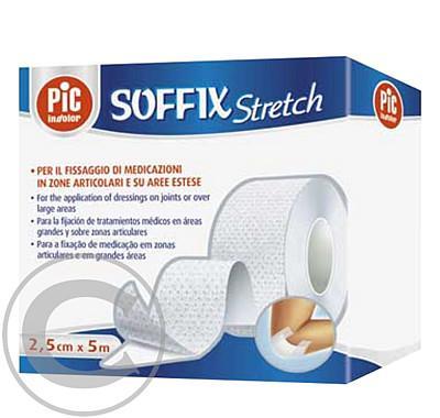 PIC Náplast elastická Soffix Stretch 2.5cmx5m, PIC, Náplast, elastická, Soffix, Stretch, 2.5cmx5m