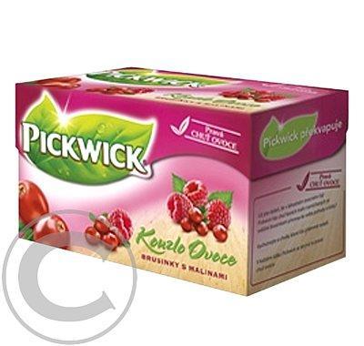 PICKWICK Čaj brusinky s malinami nálevové sáčky 20x2g, PICKWICK, Čaj, brusinky, malinami, nálevové, sáčky, 20x2g