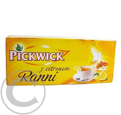 PICKWICK Ranní čaj s citronem nálevové sáčky 25 x 1.75 g, PICKWICK, Ranní, čaj, citronem, nálevové, sáčky, 25, x, 1.75, g