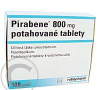 PIRABENE 800 MG  100X800MG Potahované tablety, PIRABENE, 800, MG, 100X800MG, Potahované, tablety