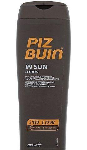 Piz Buin In Sun Moisturising Lotion SPF10  400ml Mléko na opalování SPF10, Piz, Buin, In, Sun, Moisturising, Lotion, SPF10, 400ml, Mléko, opalování, SPF10