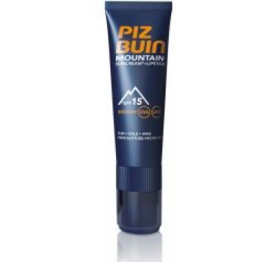 Piz Buin Mountain Suncream And Lipstick SPF15 Kosmetika na opalování 22,3 ml, Piz, Buin, Mountain, Suncream, And, Lipstick, SPF15, Kosmetika, opalování, 22,3, ml