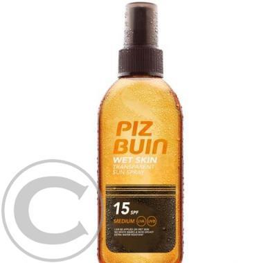 PIZ BUIN SPF 15 WET SKIN Transparent Spray 150 ml, PIZ, BUIN, SPF, 15, WET, SKIN, Transparent, Spray, 150, ml