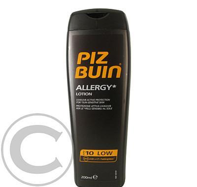 PIZ BUIN SPF10 opalovací mléko proti sluneční alergii 200ml