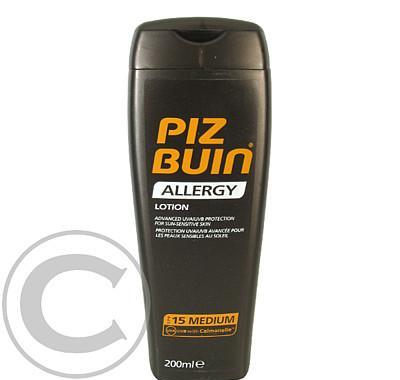 PIZ BUIN SPF15 opalovací mléko proti sluneční alergii 200ml, PIZ, BUIN, SPF15, opalovací, mléko, proti, sluneční, alergii, 200ml