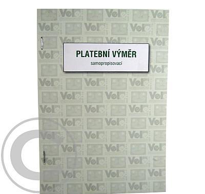 Platební výměr 50 listů samopropis. číslovaný a.u.v, Platební, výměr, 50, listů, samopropis., číslovaný, a.u.v