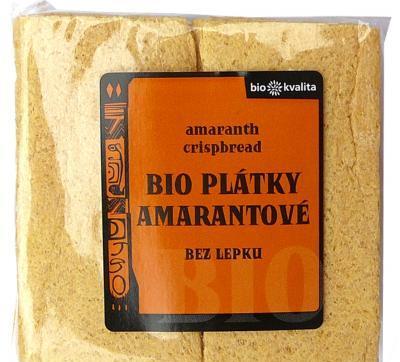 Plátky křupavé s amarantem 100g - BIO