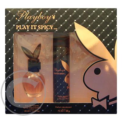 Playboy Play It Spicy women: EDT 30ml   DEO 75ml